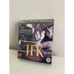 JFK Assassination A Visual Investigation CD-ROM New/Boxed/Retail/Sealed